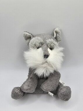 Russ Luv Pets Scruffy Scuffy Schnauzer Dog Puppy Pup Plush Stuffed Animal 5"